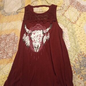 Wound-up tank top